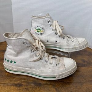 Converse Chuck Taylor 70 White Retro Grunge Skater Women’s Size 9 High Top Shoes